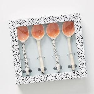 Anthropologie Kitchen - Sowie Sowie X Anthropologie set of four teaspoons Anthropologie Kitchen - Sowie Sowie X Anthropologie set of four teaspoons